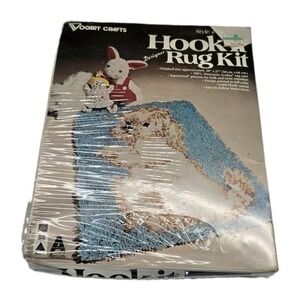 Vogart Crafts Fluffy The Dog Hook-It Latch Hook Rug Kit 20" x 27" #4325 Sealed